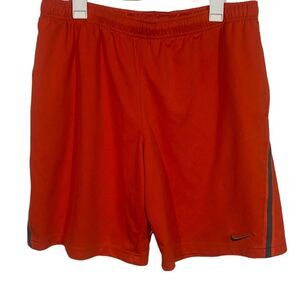 Nike Red Dri-Fit Activewear Shorts